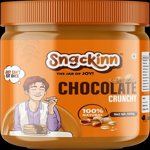ORGANIC CHOCOLATE CRUNCHY 500gm